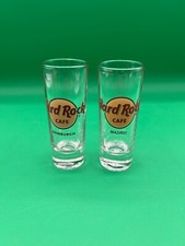 2 x Double Shot Glasses Hard