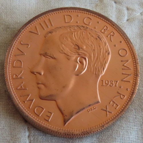 Edward viii 1937 copper - viii,