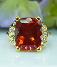 Vintage 12ct Bright Orange