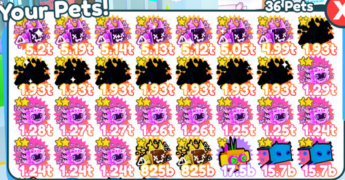 Pet simulator pets - ,