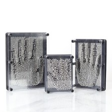 Classic 3D Metal Pin Art Classic Impression Picture Maker Desk Toy Frame Gadget