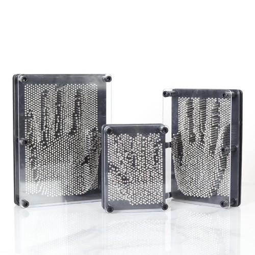 Classic metal pin art - 3d,