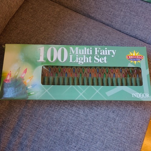 100 multi fairy light set - multi,