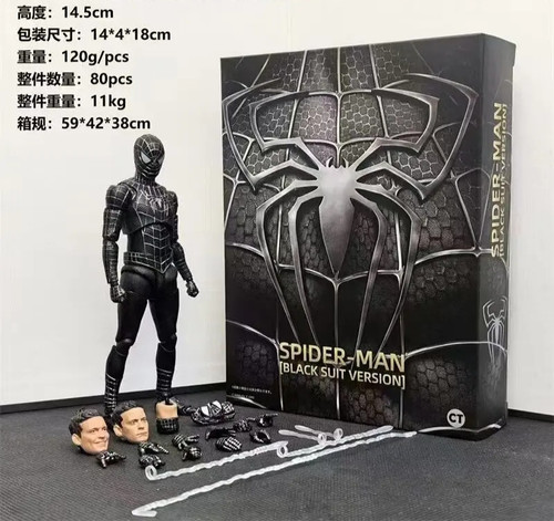 Spider man tobey maguire black - spider-man,