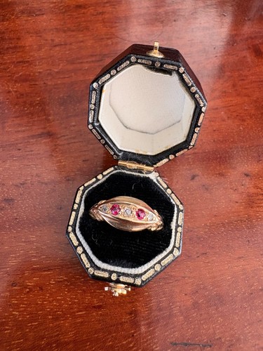 Antique ring 18ct - antique,