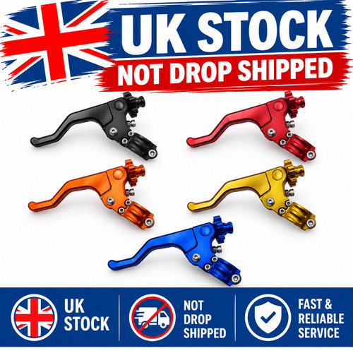 Pit bike short clutch lever - pit,