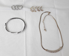 Martin James 6x Jewellery Set Silver Gold Tone Necklaces Bracelet Earrings F2
