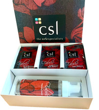 CSL Fabric Sofa/ upholstery Care kit- open  and some used