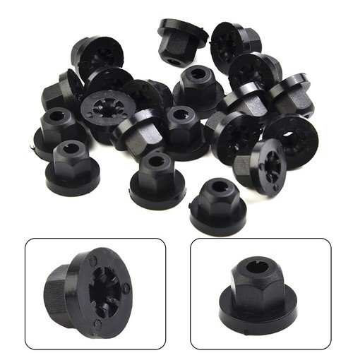 20x plastic nut with ring - 20x,