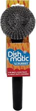 Dishmatic Scrubbee Washing-Up Stainless Steel Scourer for BBQ, Grill, Oven