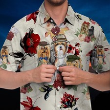 Silky Terrier Hawaiian Shirt