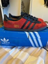 Adidas Originals Trimm Star London UK 10 Red Black (2013 Release)
