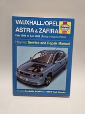 Haynes Manual Vauxhall Astra