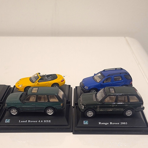 Diecast metal car lot - car,