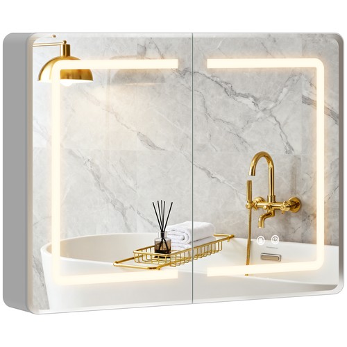 Homcom cm led bathroom - cm,