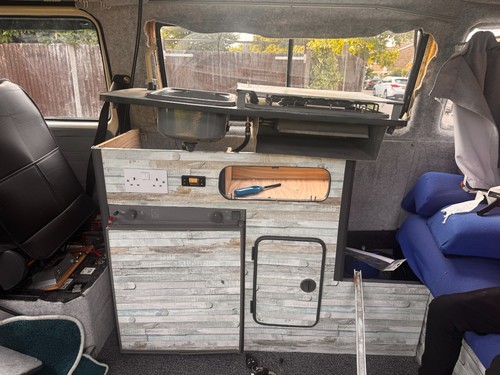 Camper van kitchen - van,