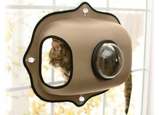 Dog Cat Window POD Bed Green