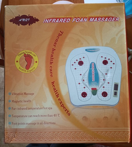Foot massager and blood - foot,