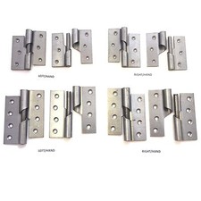 Steel RISING BUTT Hinges Left