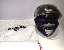Caberg V2 motorcycle road bike full face helmet & flip down glasses size XS
