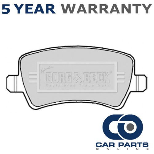 Brake pads set rear - set,