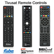 Tivusat HD Italian Genuine Original Remote Control For Fuba Telesystem Digiquest