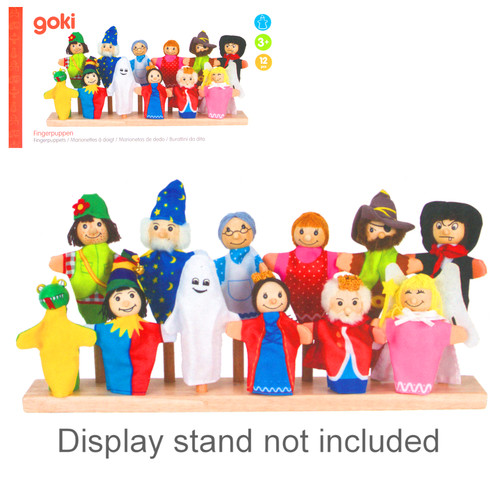 Goki wooden head - wooden, finger