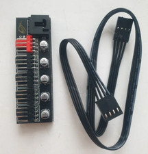 PC Fan Hub Splitter Speed 5