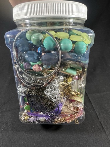 Huge jewelry jar lot bulk - lot,