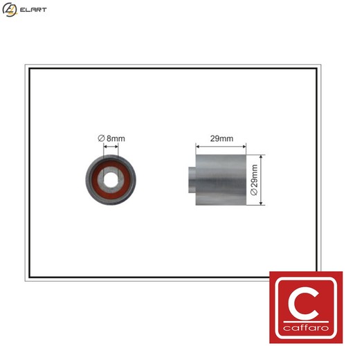 Deflection pulleyguide pulley - deflection,