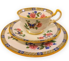 Aynsley Butterfly Flowers Trio