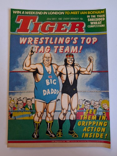 Tiger comic 22nd may 1982 - 22nd, 1982,