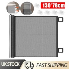 Retractable Pet Dog Puppy Gate Safety Guard Folding Pet Stair Gate Isolation UK