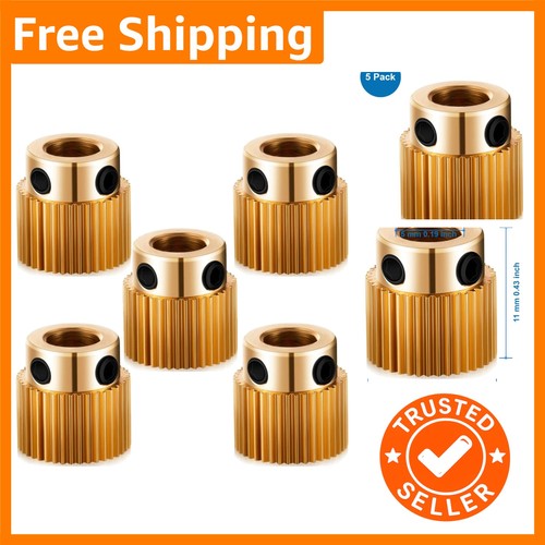 Brass extruder gear wheel - -, 40