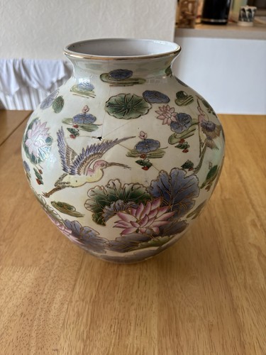 This crackle glaze ceramic - this,