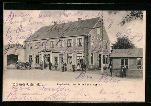 Postcard mohrkirch osterholz - postcard, mohrkirch-osterholz