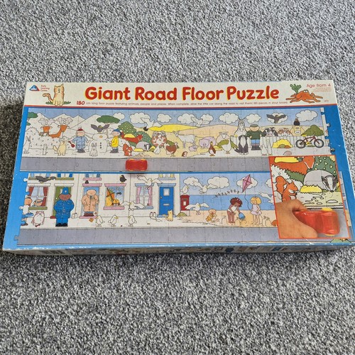 Giant road puzzle - giant,