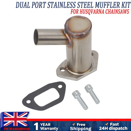 Stainless exhaust muffler - exhaust,