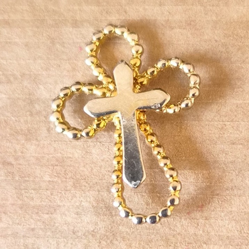 Gold tone silver - &, silver-tone