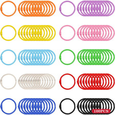 Metal Binder Rings 100PCS 30mm