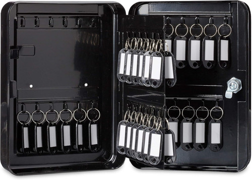 Metal key cabinet lockable - key,