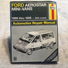 Ford Aerostar Mini-Vans 1986-1996 Haynes repair manual 36004 Automotive Shop 