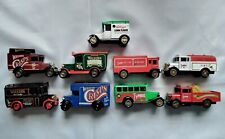 9 Lledo/Corgi vans - Walkers Crisps, Typhoo Tea, Kelloggs Cornflakes, NO BOXES