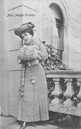 Postcard edwardian actress - postcard,