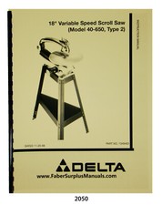Delta 18" Variable Speed