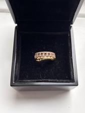 Annoushka 18 ct Diamond Crown Ring  with 18 ct Plain Band Crown Ring