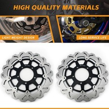 Pair Front Brake Discs Rotors