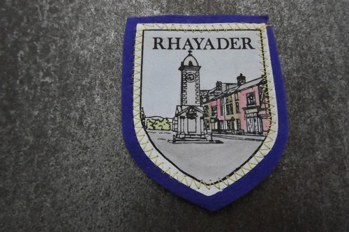 Rhayader cloth patch - cloth, badge