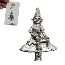 Pixie Pin Badge Pewter Cornish