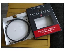 TRANSPARENT GENERATION 5 HIGH PERFORMANCE 75-OHM DIGITAL LINK BNC TO BNC 1 METER